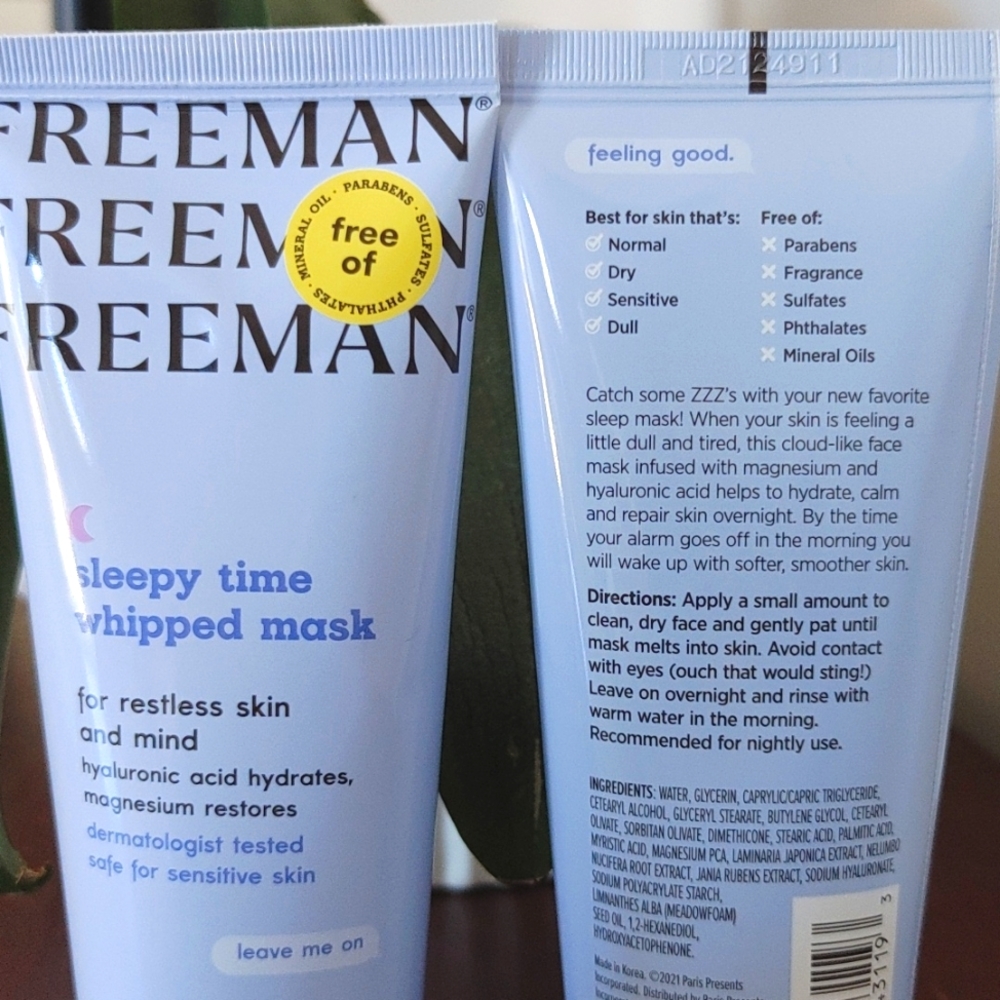 (3) mask bundle - Sleepy Time whipped masks - Picture 2 of 3